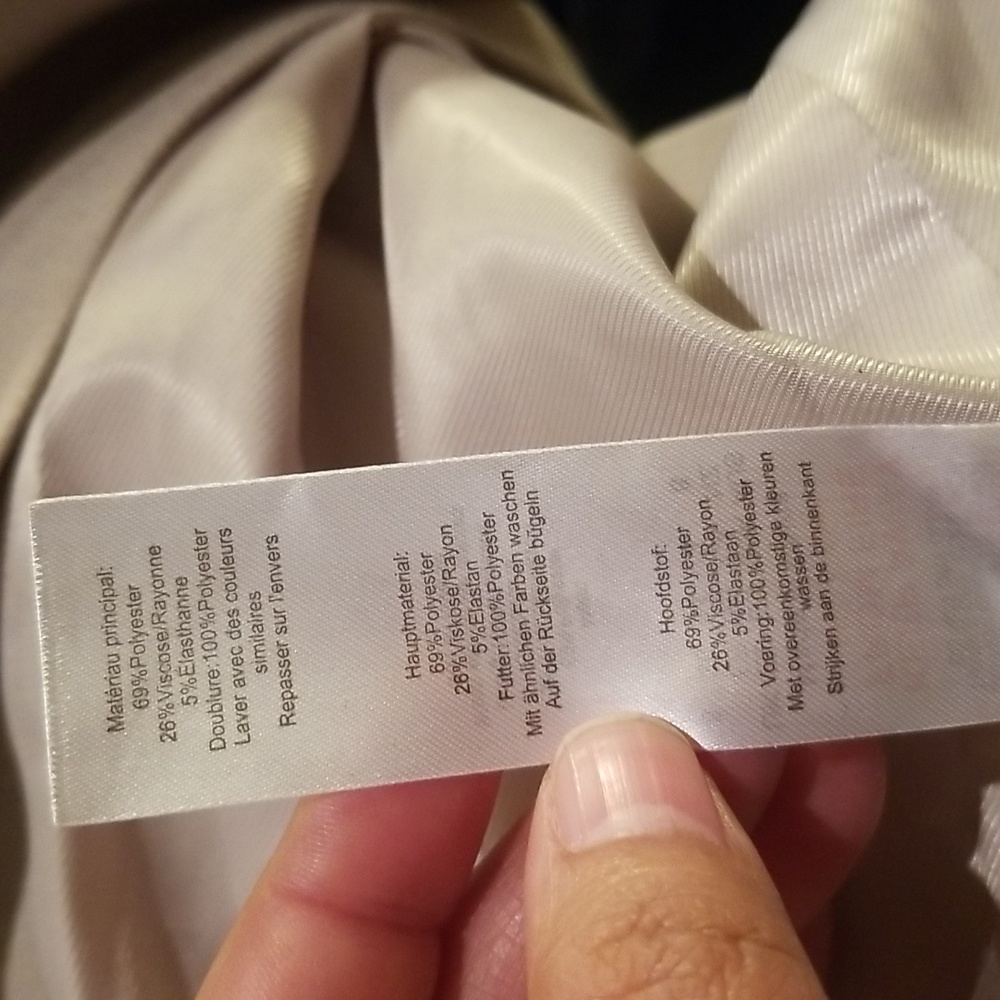 NEW Prettylittlething PTL Label Plus Grey Tie Waist Tailored Straight Leg Pants - Picture 11 of 16